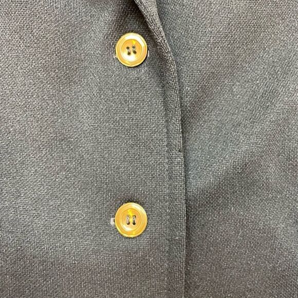 𝅺vintage Bodin Knits Black Blazer - EUC - Picture 5 of 11